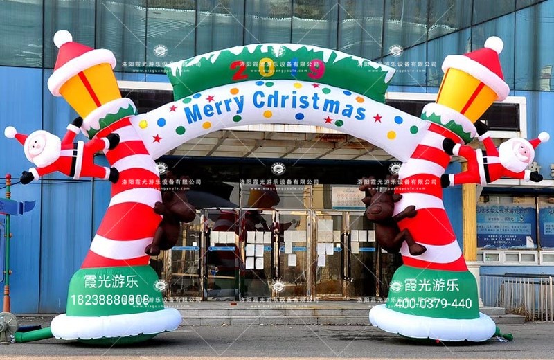冯坡镇圣诞活动拱门
